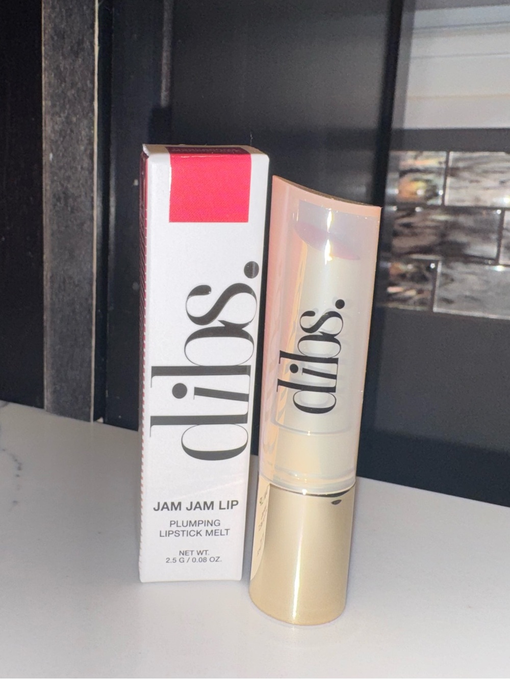 DIBS Beauty Jam Jam Lip Plumping Lipstick Melt — Raspberry Marmalade